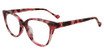 Yalea Eyeglasses VYA111L Trans.Violet Havana 09SJ