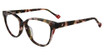 Yalea Eyeglasses VYA111L Grey Havana 0GL9