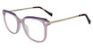 Lucky Brand Eyeglasses VLBD248 Lavender LV35