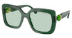 SWAROVSKI Eyeglasses SK6001 TRANSPARENT GREEN/104587