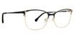 Trina Turk Eyeglasses Lennon Matte Black/MBK