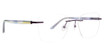 Totally Rimless Eyeglasses Calliope(372) Purple/PUR