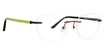 Totally Rimless Eyeglasses Raelyn(371) Crimson/CRI