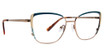 XOXO Eyeglasses Sheffield Teal/TEL