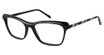 Laura Ashley Eyeglasses DELIA BLACK/BLK