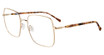 Lucky Brand Eyeglasses VLBD130 Gold 0GOL
