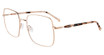 Lucky Brand Eyeglasses VLBD130 Rose Gold 0RSG