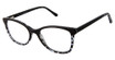 RACHEL Rachel Roy Eyeglasses Unstoppable Raven/RAVEN