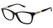 Jimmy Crystal New York Eyeglasses Iguazu Jet/JET