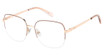 Fossil Eyeglasses FOS 7163/G RED GOLD R/0AU2