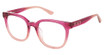 Juicy Couture Eyeglasses JU 321 RED PLUM R/01RP