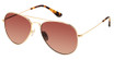 DIFF Eyeglasses SDFCRUZ Brushed Gold BGOL