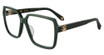 Roberto Cavalli Eyeglasses VRC050M Shiny Full Green 0D80