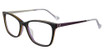 Yalea Eyeglasses VYA117L Multilayer Black 0GBE