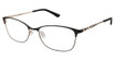 Superflex Eyeglasses SF-642 BLACK ROSE GOLD/M100