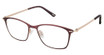Kliik:denmark Eyeglasses K-758 EGGPLANT ROSE GOLD/M206