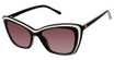 Lulu Guinness Eyeglasses L192 Black/White/BLK