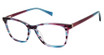 gx by GWEN STEFANI Eyeglasses GX111 purple/PUR