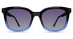 Eco Eyeglasses PEONY SUN CLIP LAVENDER GRADIENT/LGD