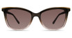 Eco Eyeglasses CAMELIA SUN CLIP GREEN TO PINK GRADIENT/GPKG