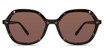 Eco Eyeglasses CICELY SUN CLIP DARK PURPLE TORTOISE/DPTT