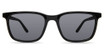 Eco Eyeglasses OATS SUN CLIP BLACK/BLK