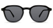 Eco Eyeglasses BRAMBLE SUN CLIP TEAL GREY GRADIENT/TLGG