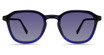 Eco Eyeglasses BRAMBLE SUN CLIP BRIGHT BLUE/BBLU