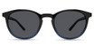 Eco Eyeglasses QUINCE SUN CLIP DARK TEAL BLUE/DTBL