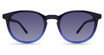 Eco Eyeglasses QUINCE SUN CLIP BRIGHT BLUE/BBLU