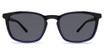 Eco Eyeglasses WHEAT SUN CLIP MIDNIGHT BLUE/MNBLU
