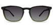 Eco Eyeglasses WHEAT SUN CLIP GREY GREEN/GGRN