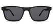 Eco Eyeglasses CONIFER SUN CLIP BLACK/BLK