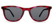 Eco Eyeglasses STEVIA SUN CLIP ORANGE PURPLE TORTOISE/OPTT