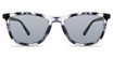 Eco Eyeglasses STEVIA SUN CLIP BLUE GREY TORTOISE/BGTT