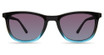 Eco Eyeglasses STEVIA SUN CLIP BURGUNDY BLUE GRADIENT/BBLGD