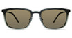 Eco Eyeglasses SORREL SUN CLIP DARK GREEN/MDGRN