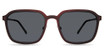 Eco Eyeglasses SUMAC SUN CLIP BURGUNDY/MBRG