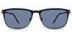 Eco Eyeglasses NETTLE SUN CLIP DARK GUN/MDGUN