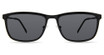 Eco Eyeglasses NETTLE SUN CLIP BLACK/MBLK