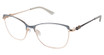 Superflex Eyeglasses SF-649 GREY ROSE GOLD/S203