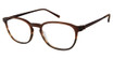 TLG Eyeglasses NU070 BROWN/C02