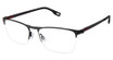 Evatik Eyeglasses EVATIK 9273 BLACK RED/M100