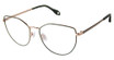 FYSH Eyeglasses FYSH 3735 GREEN ROSE GOLD/S216