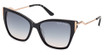 Guess? Eyeglasses GM0833 shiny black / gradient blue/01W