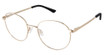 Superflex Eyeglasses SF-651 POLISHED GOLD/M311