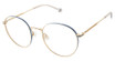 OTP Eyeglasses OTP-188 BLUE SLATE GOLD/M201