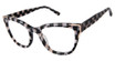 L.A.M.B. Eyeglasses LA125 rose checker/BLS