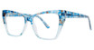 Broadway Eyeglasses PREMIUM FLEX 29 BLUE DEMI