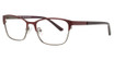 J9 Designs Eyeglasses J9 1031 Burgundy/BU